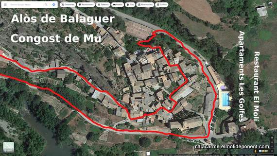 Recorregut per Alòs de Balaguer
